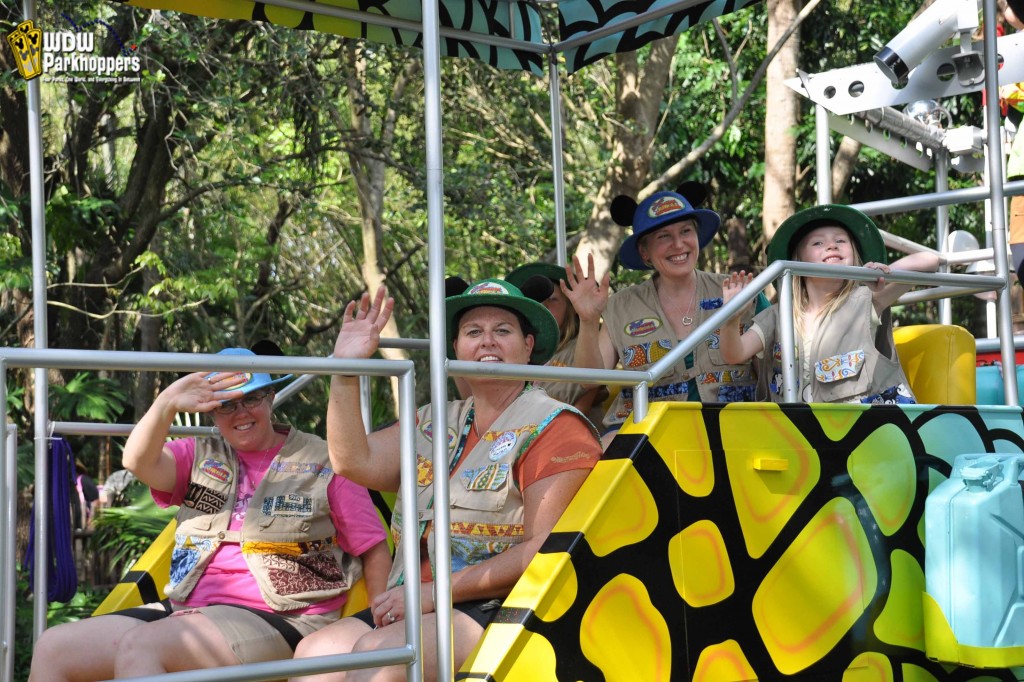 Mickeys Jammin Jungle Parade smiles Animal Kingdom Disney World Resort