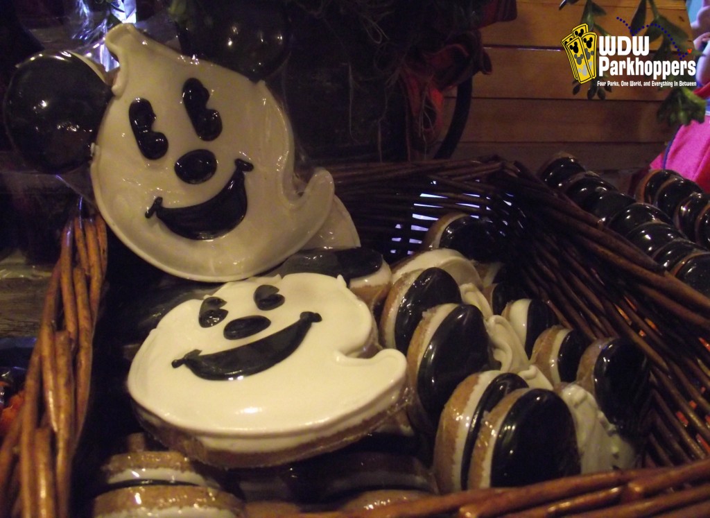 Halloween Treats Mickey Ghost Cookies at Magic Kingdom Walt Disney World Resort
