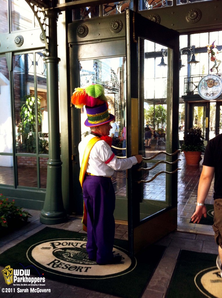Greeter at Port Orleans French Quarter Resort Walt Disney World Resort
