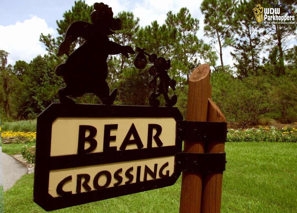 Bear Crossing at Wilderness Lodge Entrance Walt Disney World Resort
