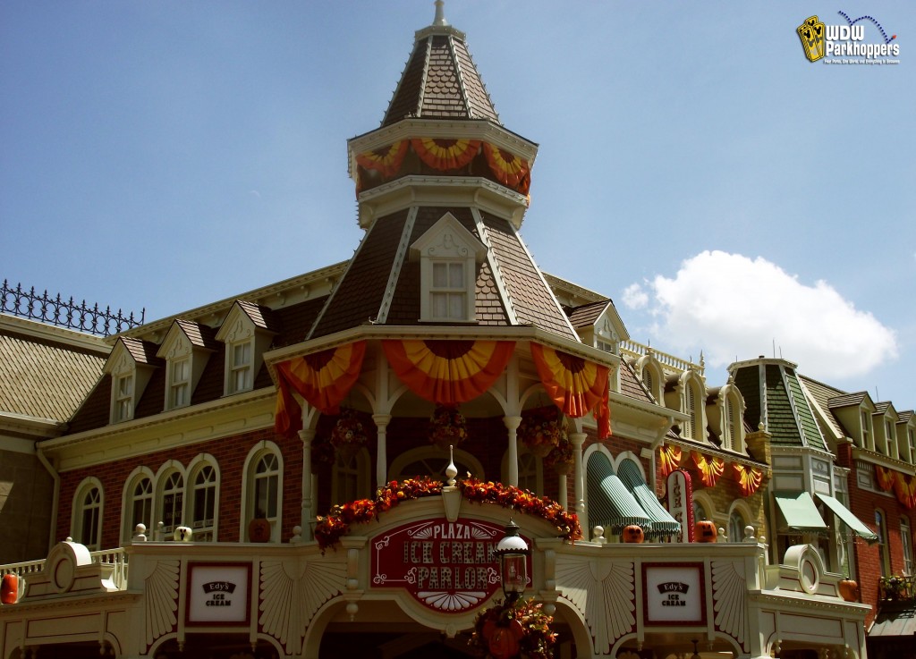 Plaza Ice Cream Parlor on Main Street USA Magic Kingdom Walt Disney World Resort