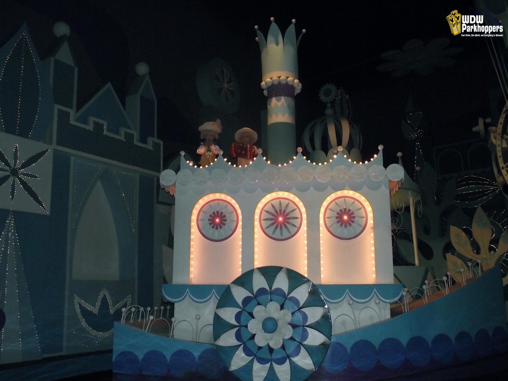 Finale Scene boat It's a Small World in Magic Kingdom at Walt Disney World Resort