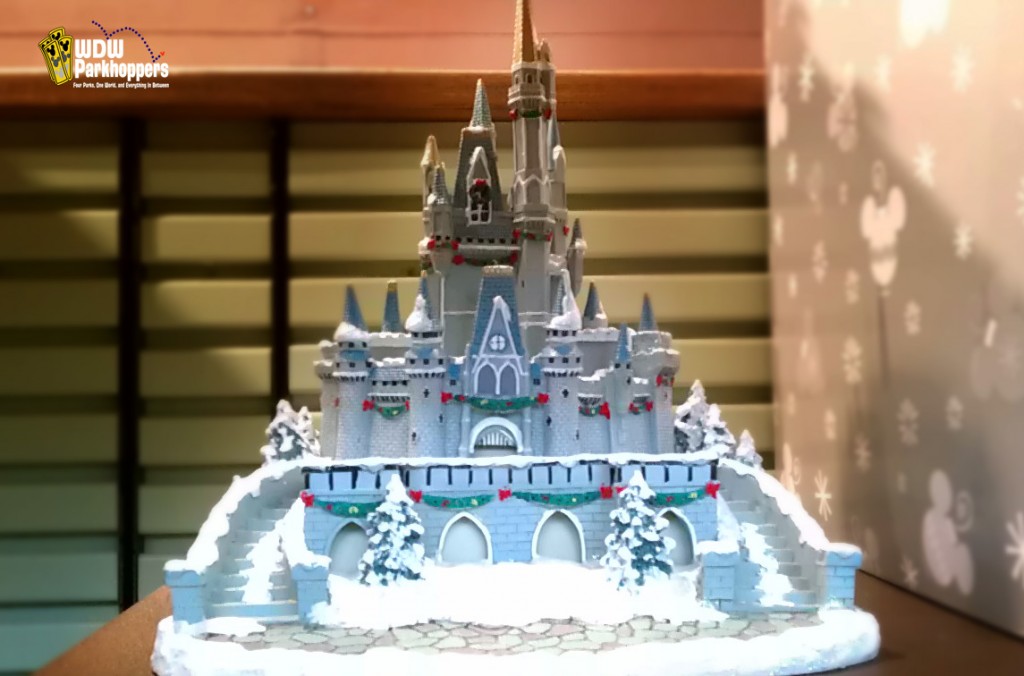 Cinderella Castle Statue for Christmas at Walt Disney World Resort