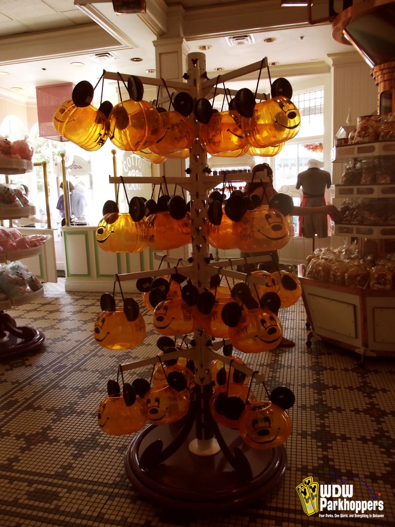 Mickey Mouse Display at the Confectionary at Magic Kingdom on Main Street USA