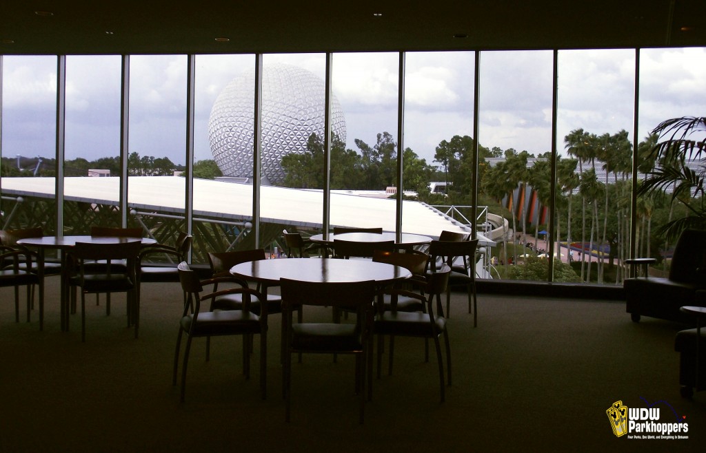 Seating Area of GM Room at Test Track in Epcot in Walt Disney World