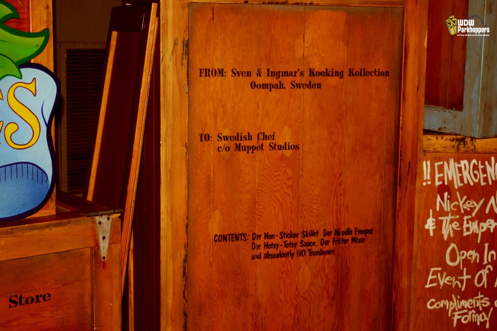 Crate at Muppet Vision 3D at Disney's Hollywod Studios Walt Disney World Resort