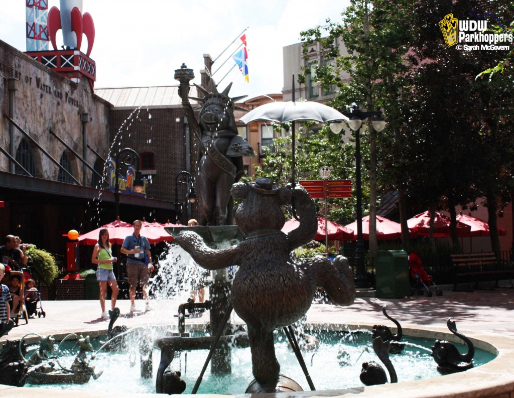 Fountain at Muppet Vision 3D Disney's Hollywood Studios Walt Disney World Resort