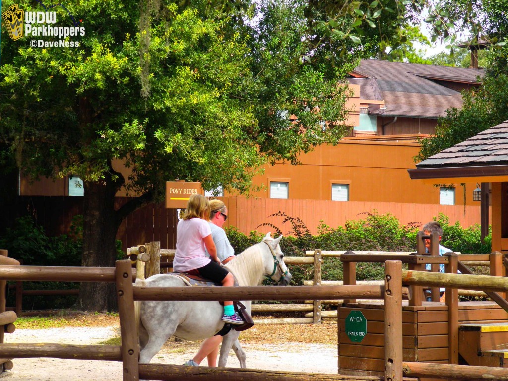 Pony Ride at Tri-Circle-D Ranch Fort Wilderness Camground and Resort Walt Disney World Resort